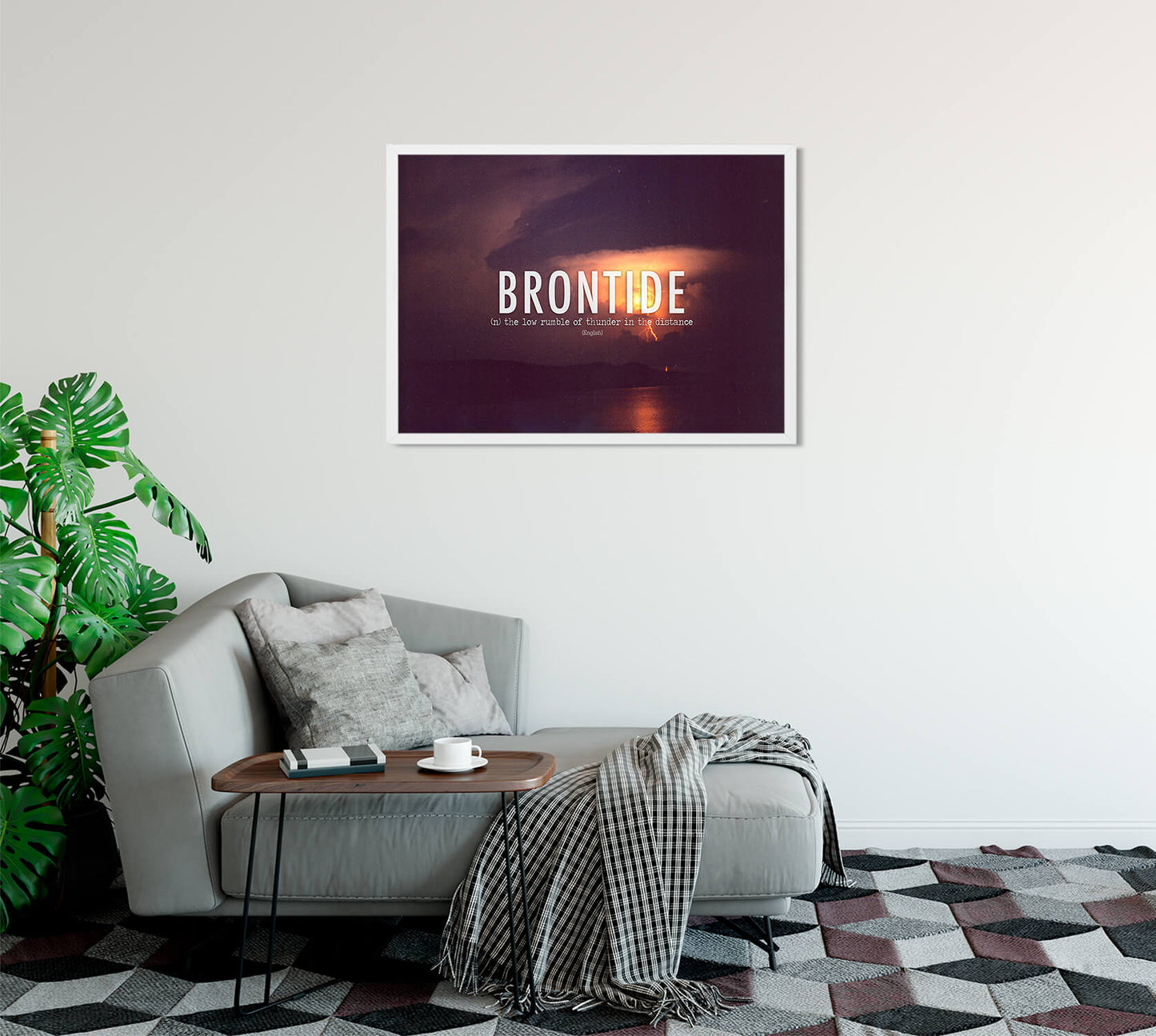 Brontide Linguistic Art Print