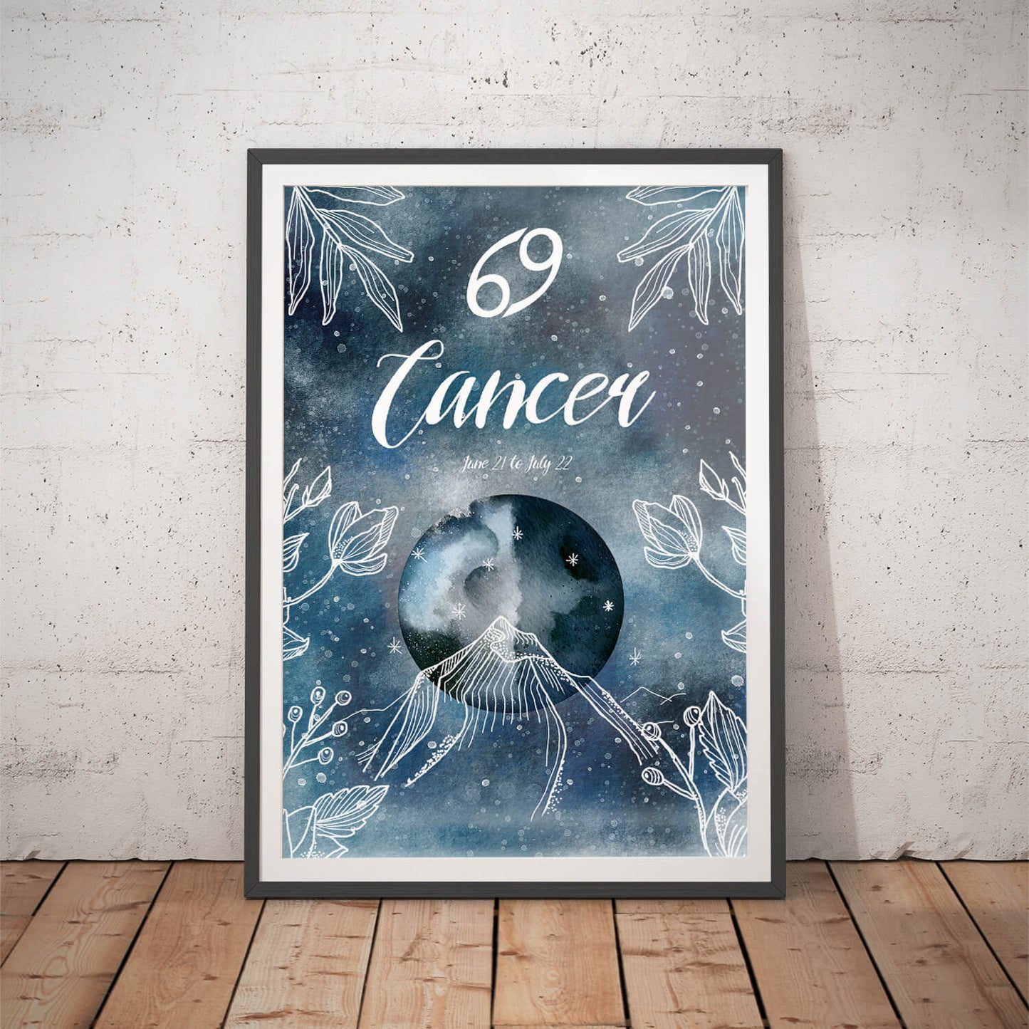 Cancer Celestial Art Print