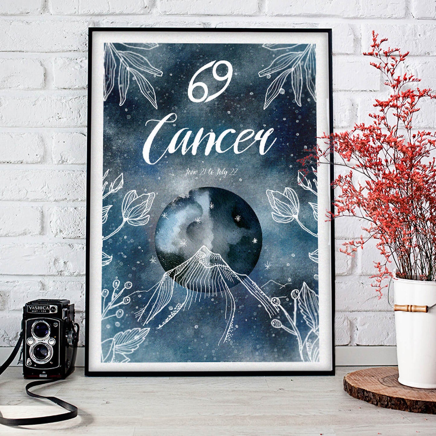 Cancer Celestial Art Print