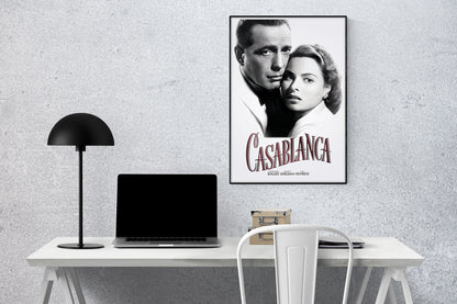 Casablanca Vintage Movie Art Print
