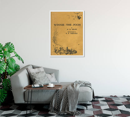 Winnie the Pooh Classic Cover Art Print