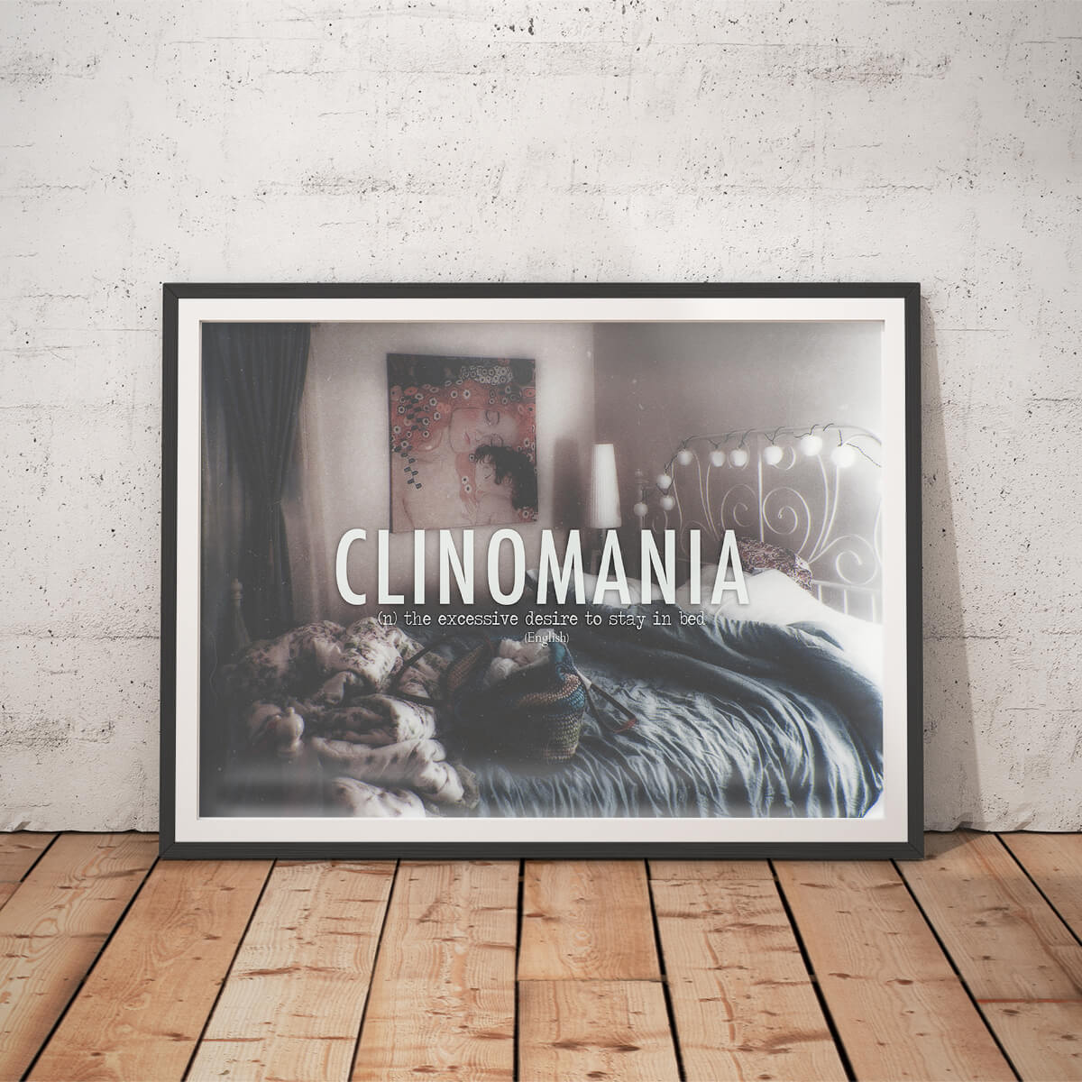 Clinomania Solace - Art Print