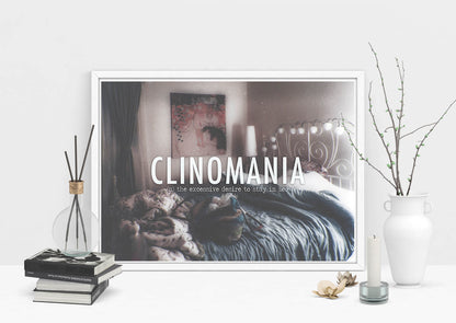 Clinomania Solace - Art Print