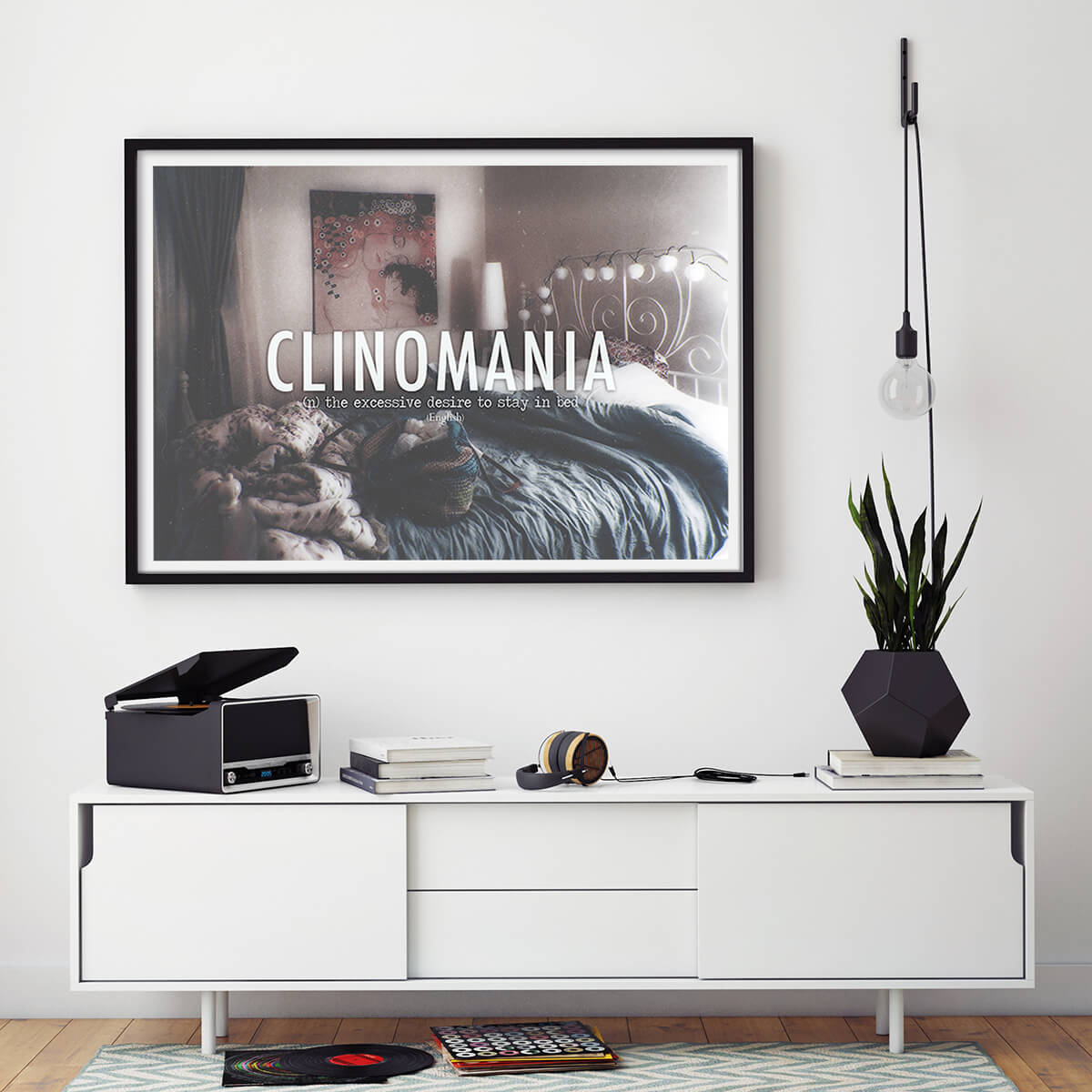 Clinomania Solace - Art Print