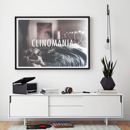 Clinomania Solace - Art Print