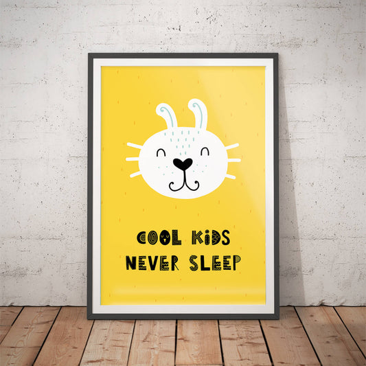 Scandi Chic Cool Kids Illustrative Art Print