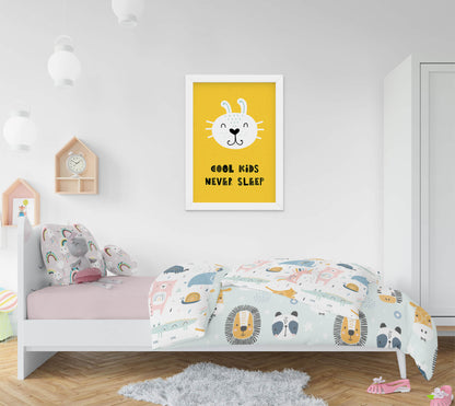 Scandi Chic Cool Kids Illustrative Art Print