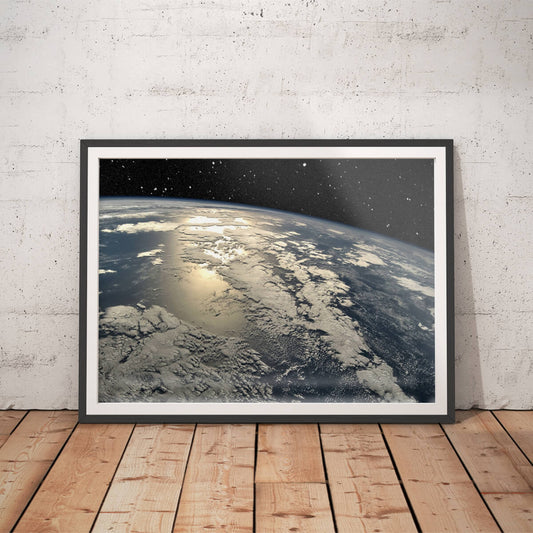 Serene Earth Panorama Art Print