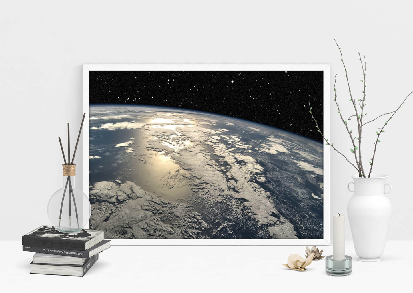 Serene Earth Panorama Art Print