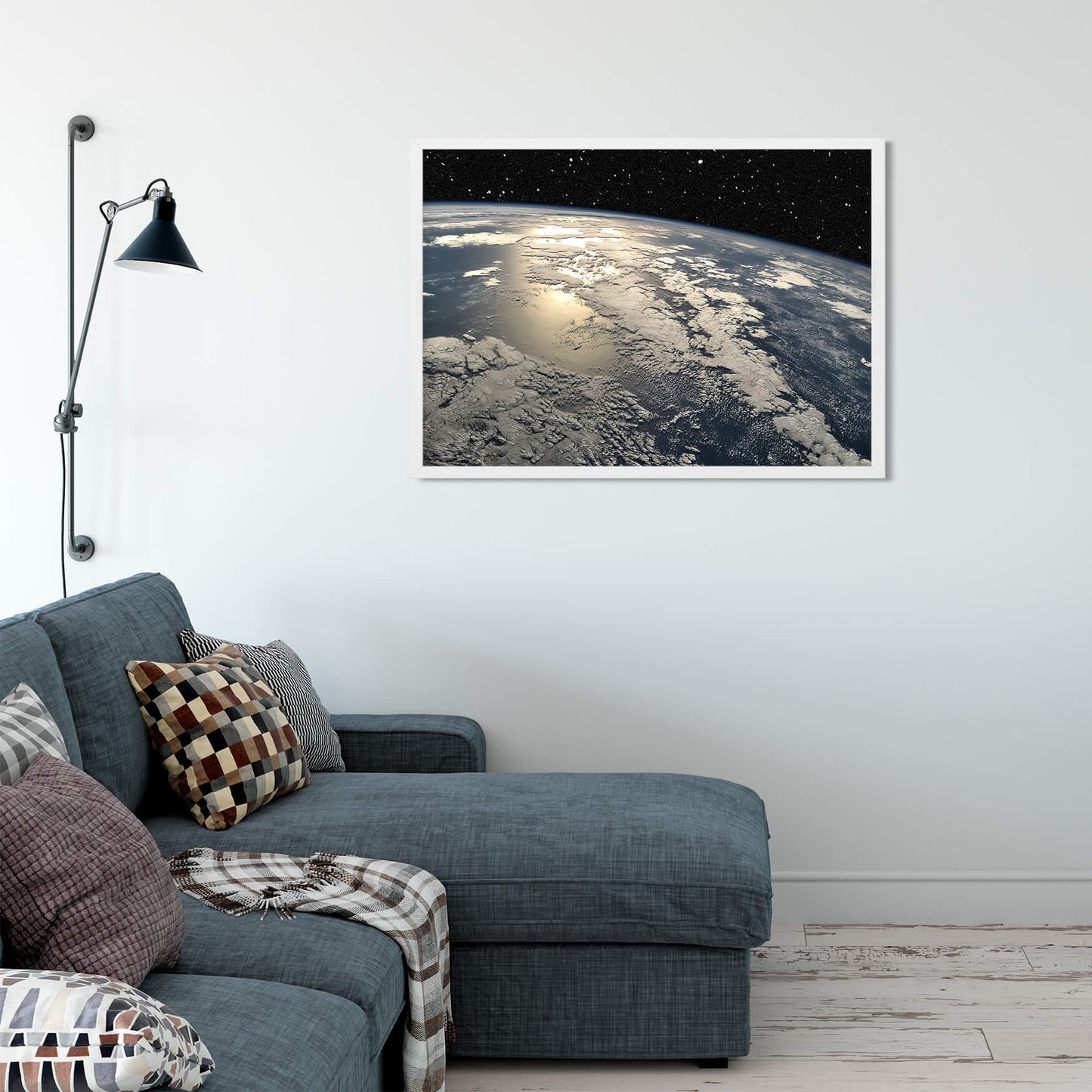 Serene Earth Panorama Art Print