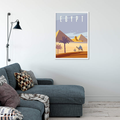 Egypt Travel Deco Art Print