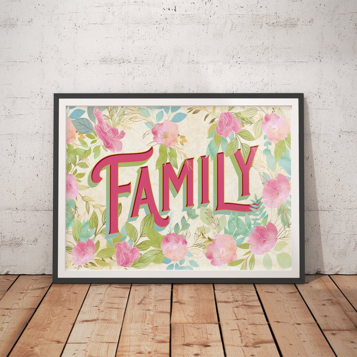 "Family" Botanical Art Print