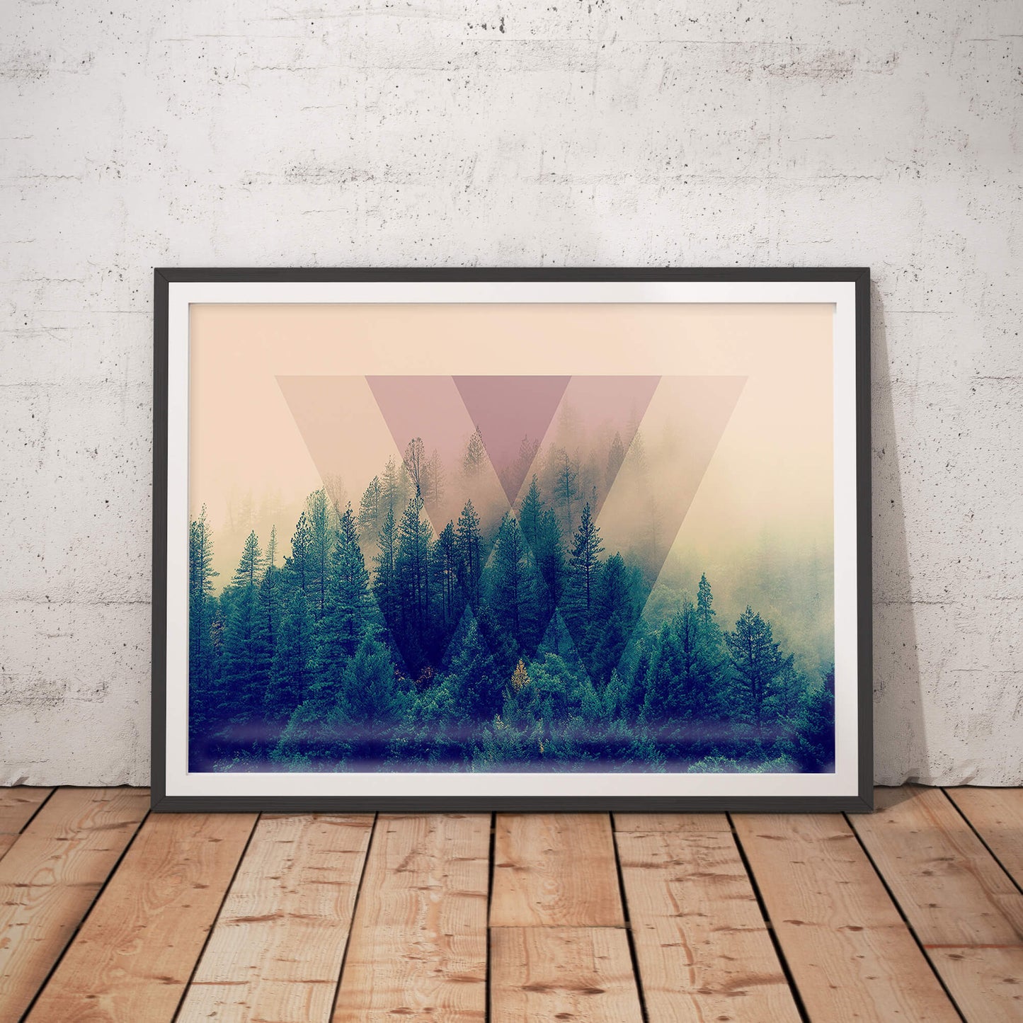 Nordic Minimalist Harmony - Art Print