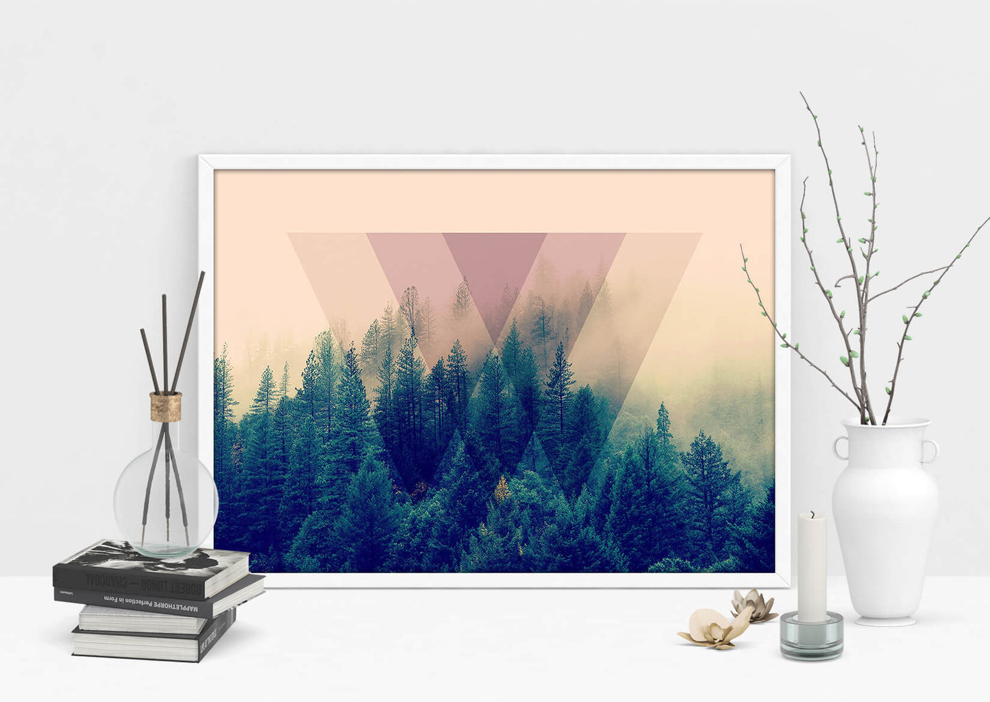 Nordic Minimalist Harmony - Art Print