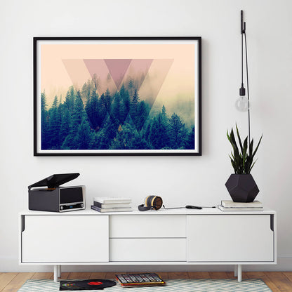 Nordic Minimalist Harmony - Art Print