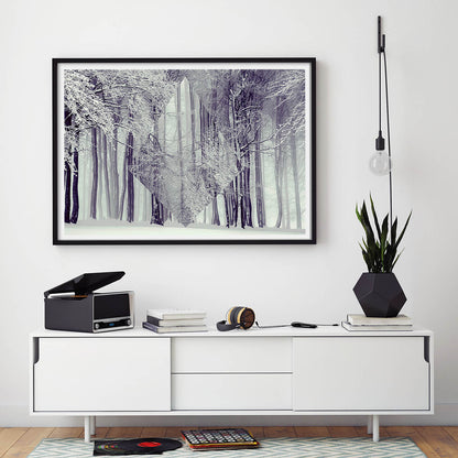 Frozen Symmetry Scandinavian Art Print