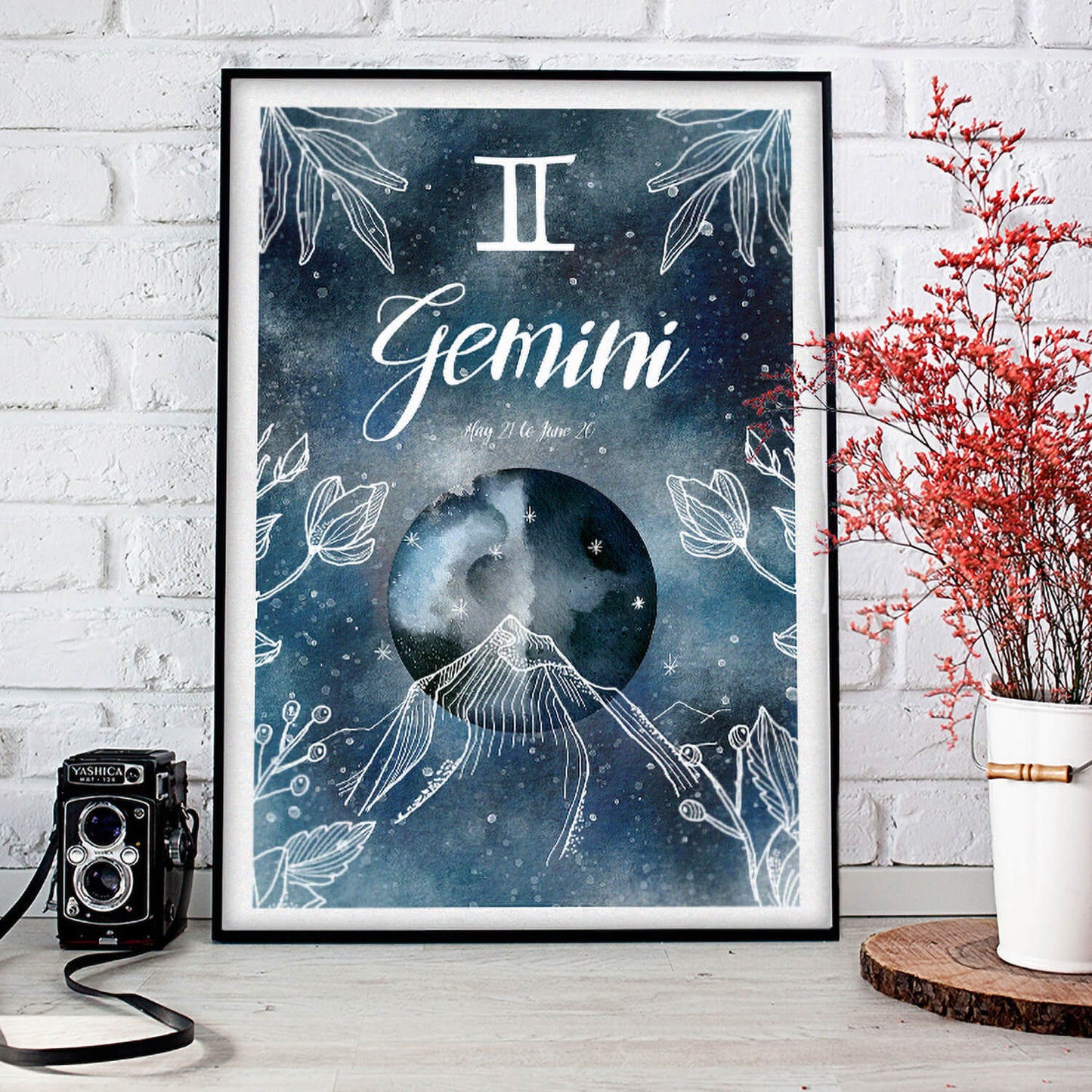 Gemini Celestial Art Print