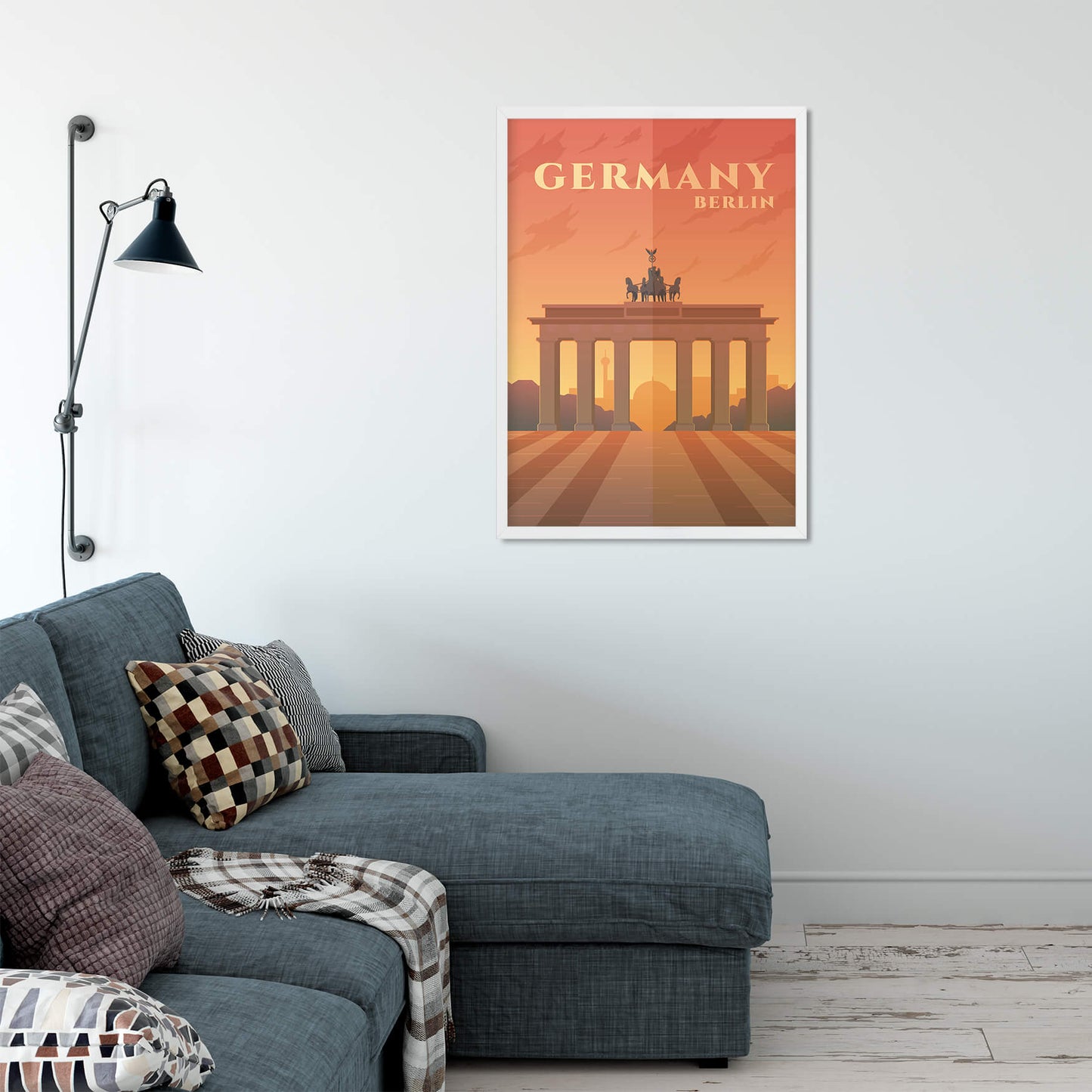 Minimalist Germany Travel Art Print