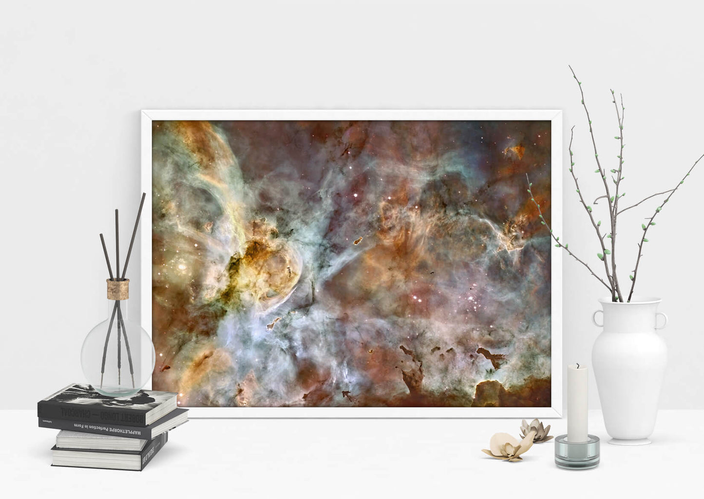 Ghosthead Nebula Art Print