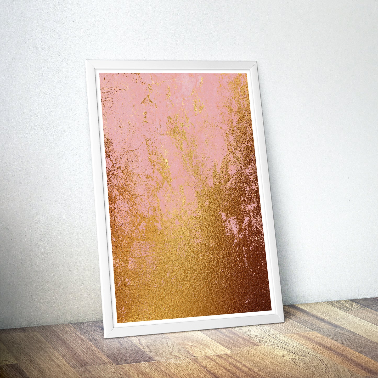 Aureate Elegance - Gold Marble Art Print