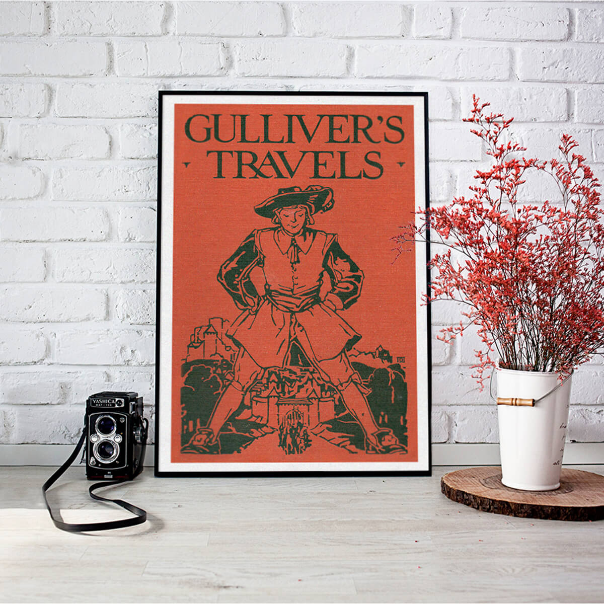 Gulliver's Travels Vintage Art Print