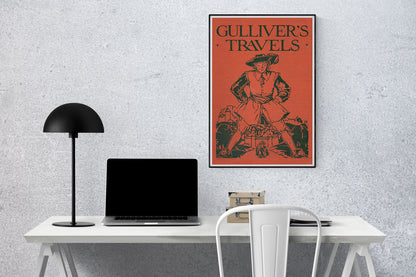 Gulliver's Travels Vintage Art Print