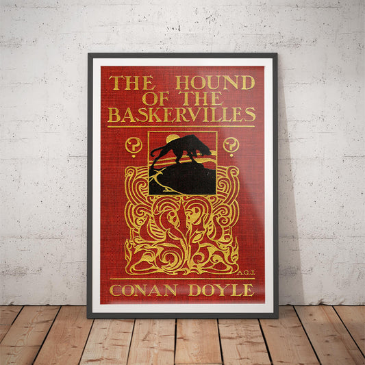 The Hound of the Baskervilles Vintage Art Print