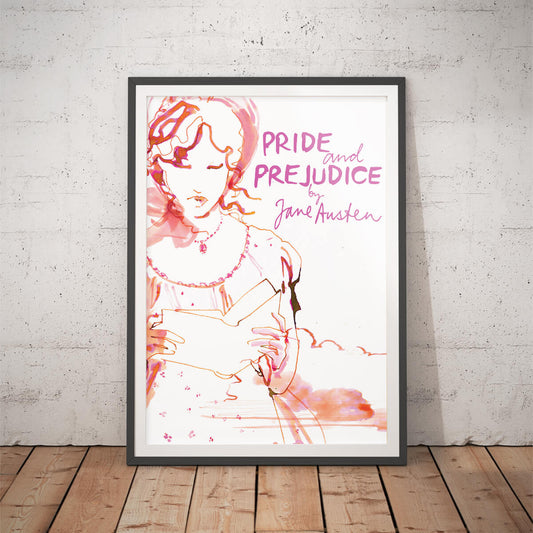 Classic Pride and Prejudice Art Print