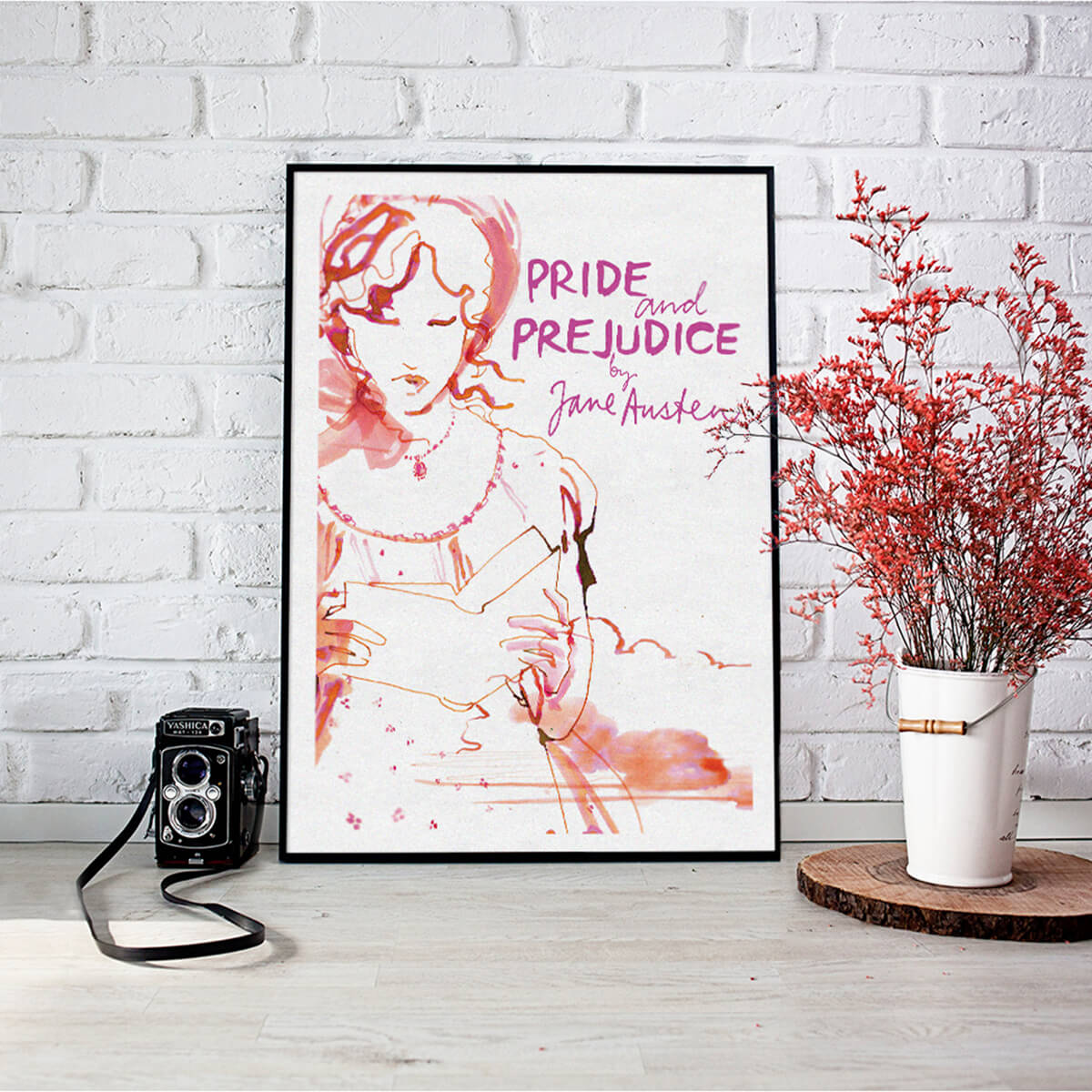 Classic Pride and Prejudice Art Print