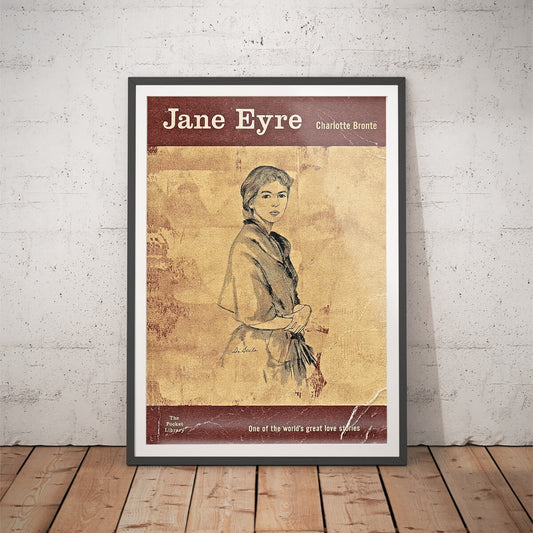 Jane Eyre Original Cover Art Print