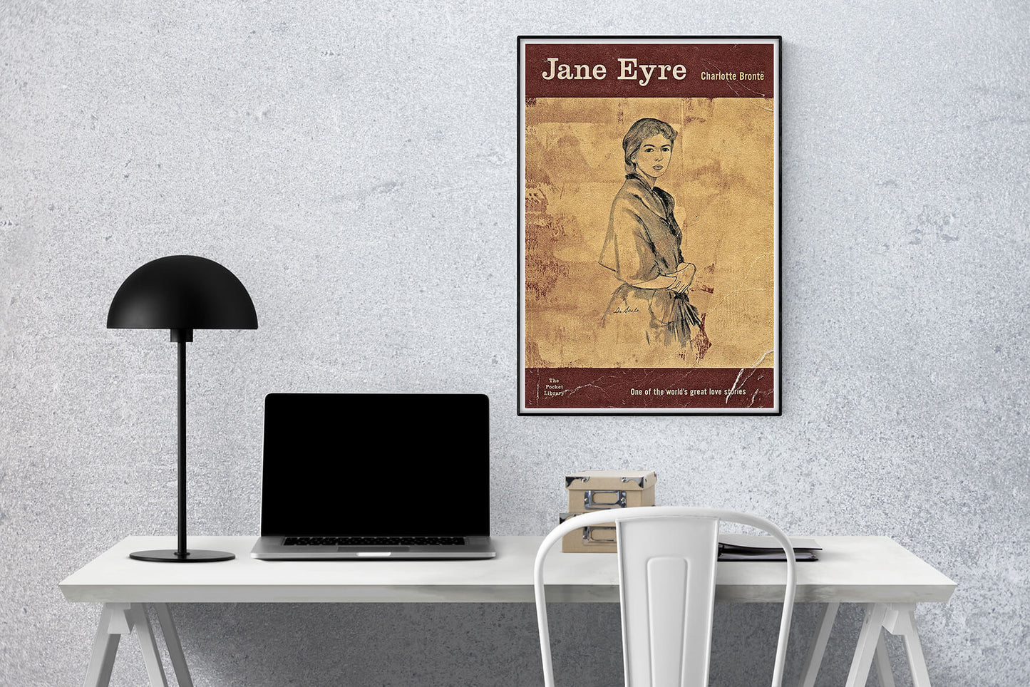 Jane Eyre Original Cover Art Print