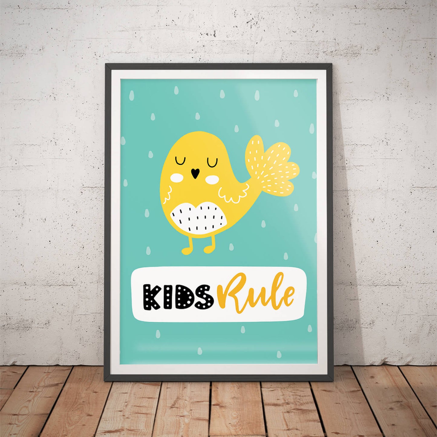 Playful Chic Scandi Nursery Art Print