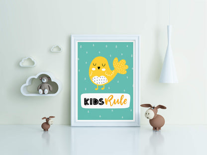 Playful Chic Scandi Nursery Art Print