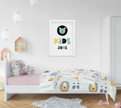 Bear Hug Scandi Nursery Art Print