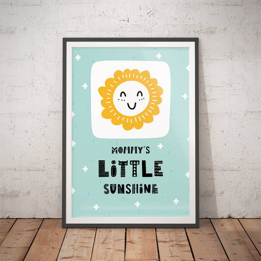 Sunbeam Smile Nursery Art Print