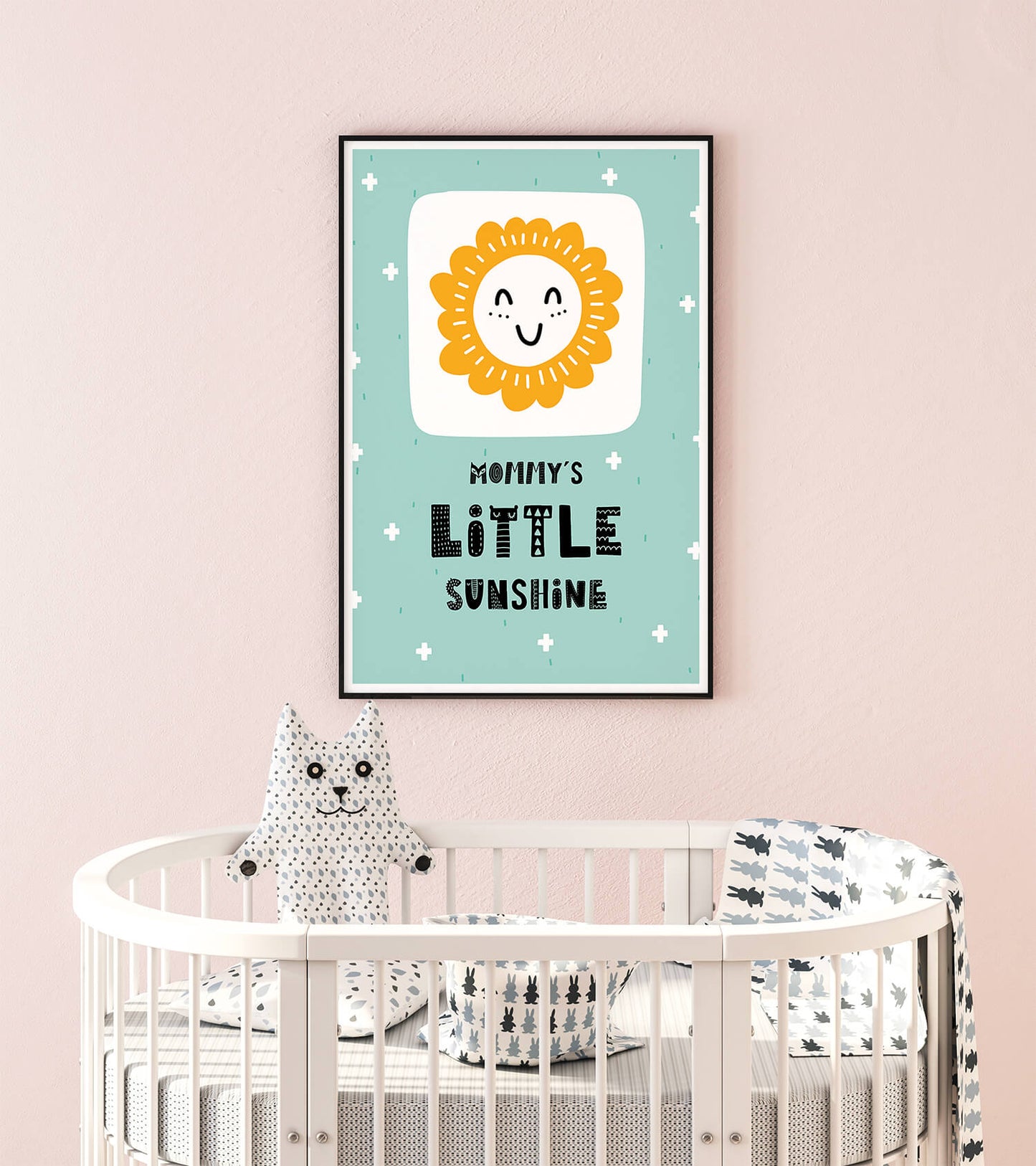 Sunbeam Smile Nursery Art Print