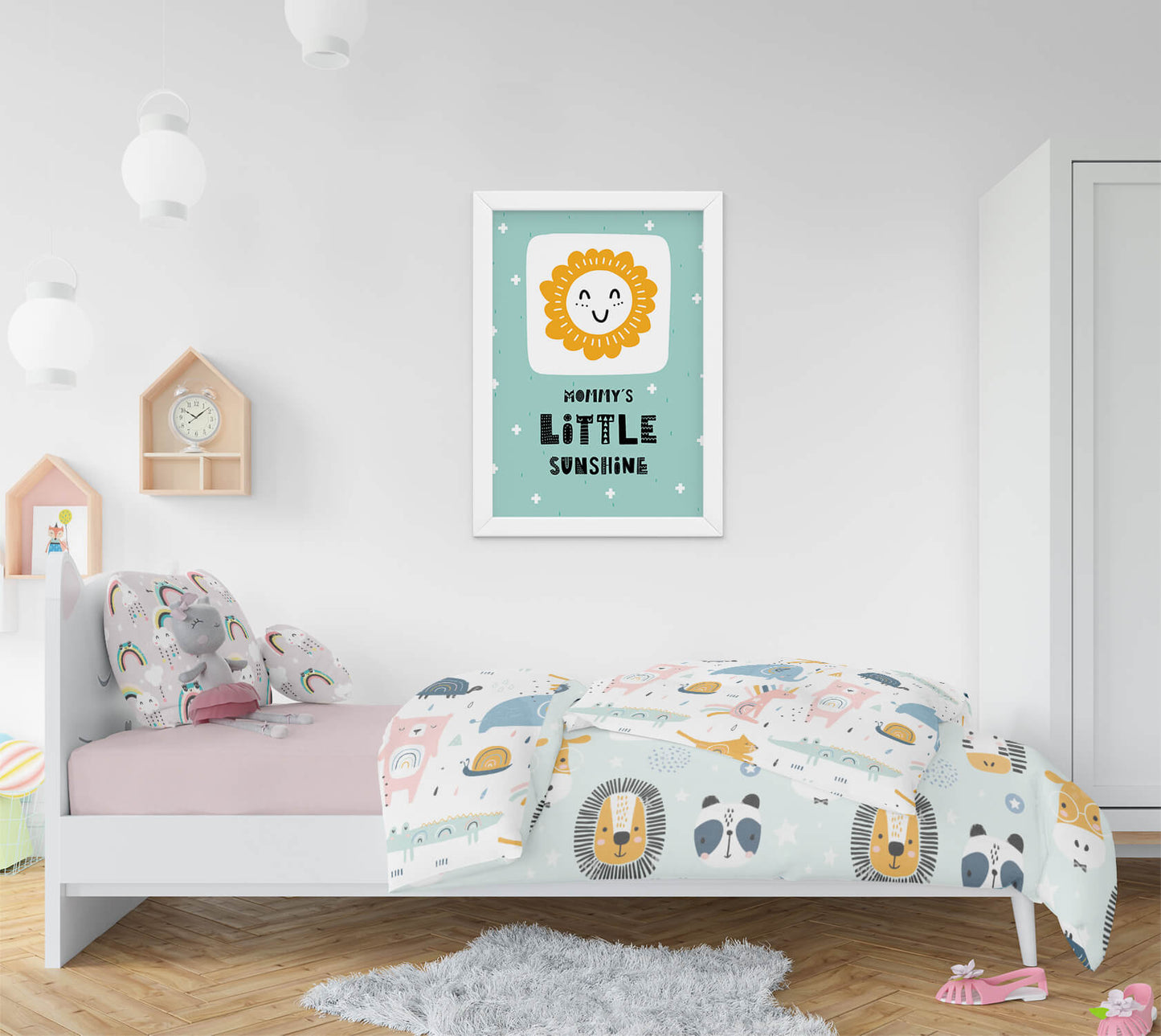 Sunbeam Smile Nursery Art Print