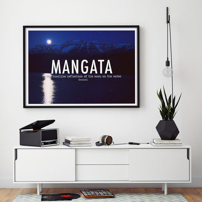 Mangata Moonlit Waters Art Print