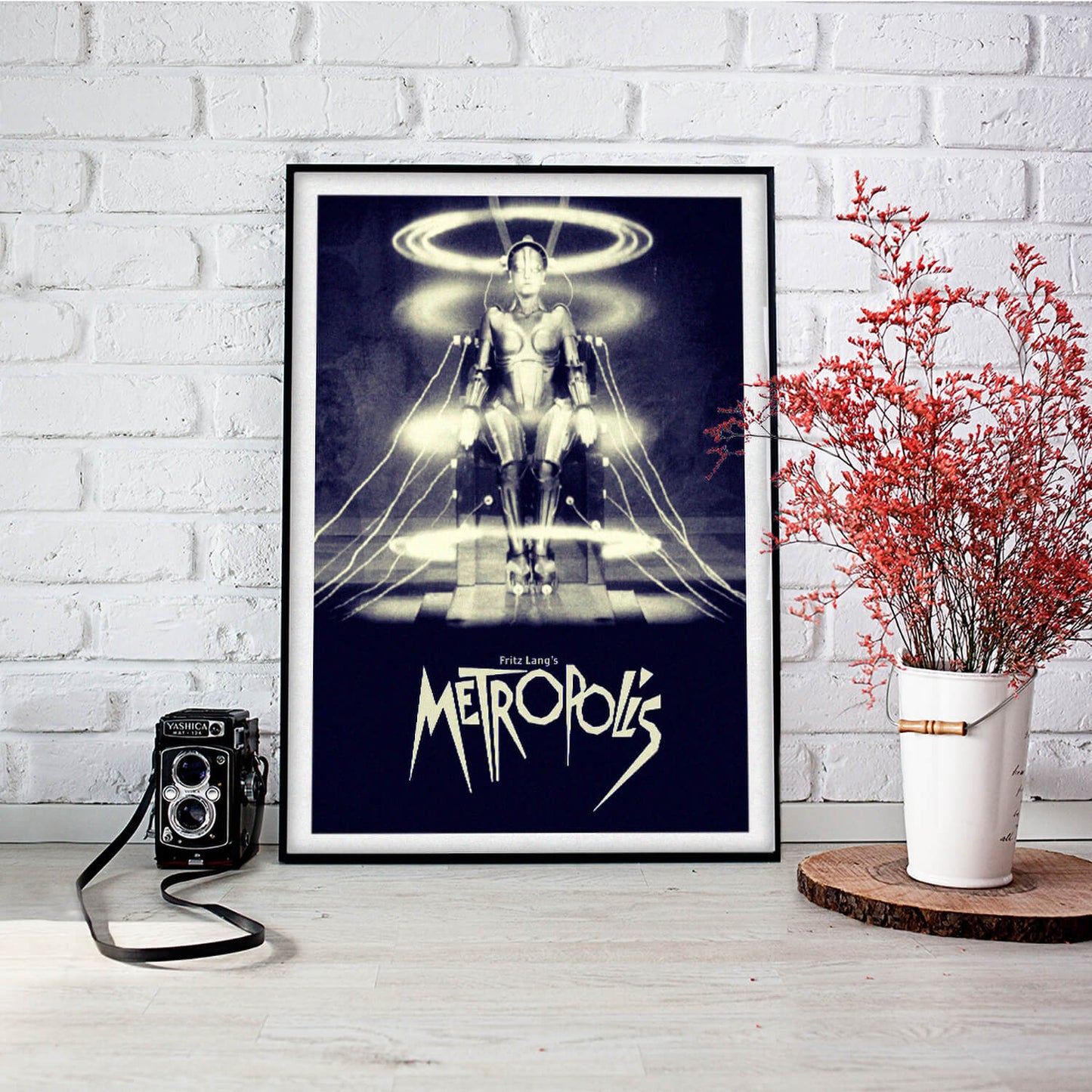 Metropolis Vintage Art Print