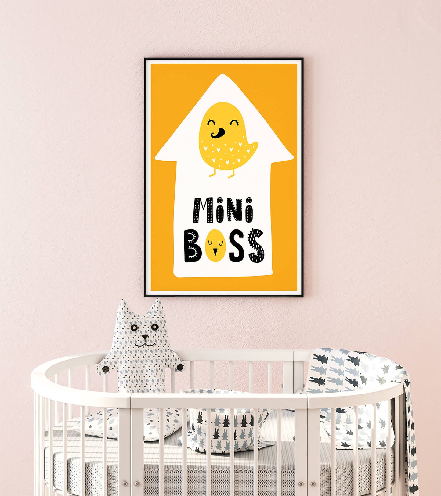 Little Leader - Yellow Scandi Art Print