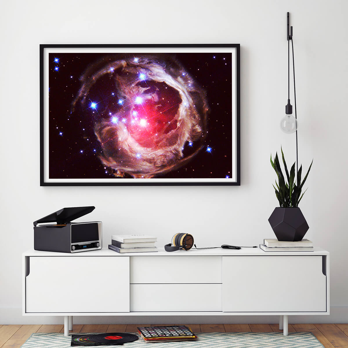Monocerotis Star Nebula Art Print