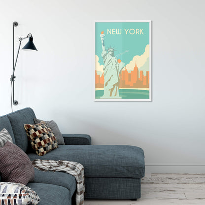 Minimalist New York Art Print