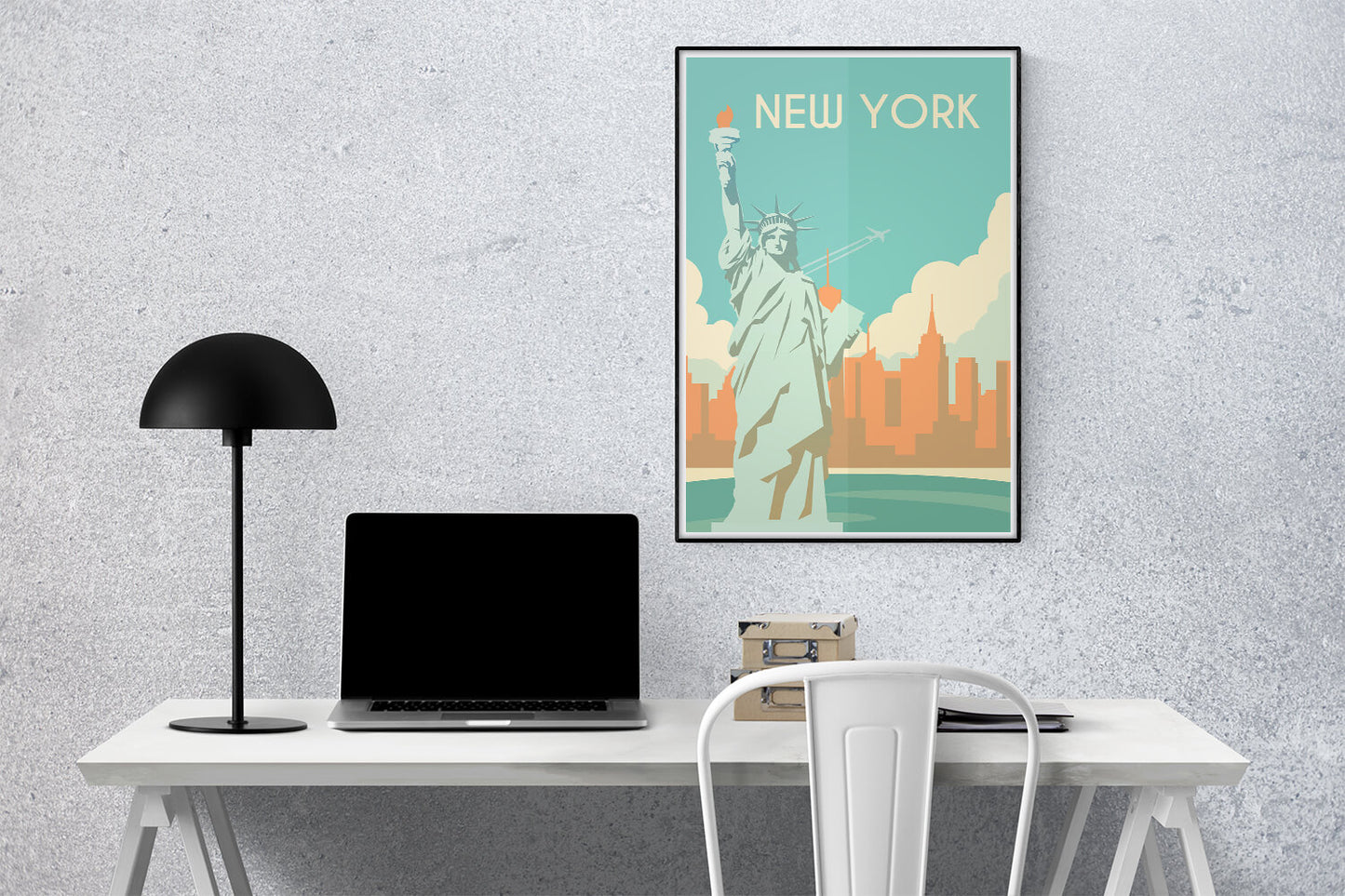 Minimalist New York Art Print