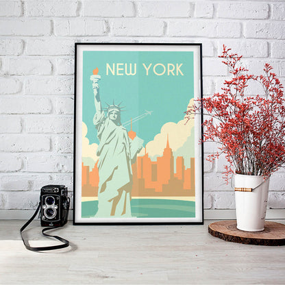 Minimalist New York Art Print