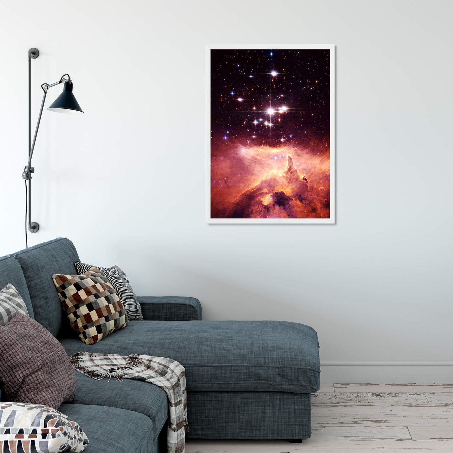 Nebula Cluster Art Print
