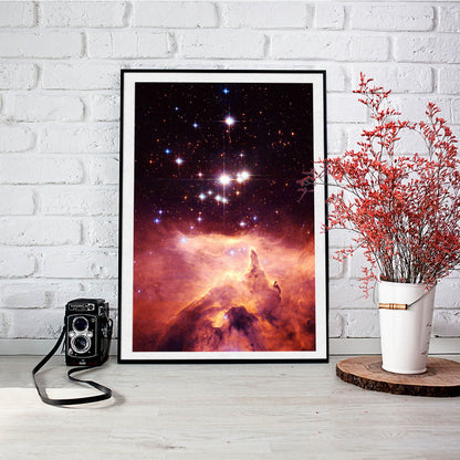Nebula Cluster Art Print