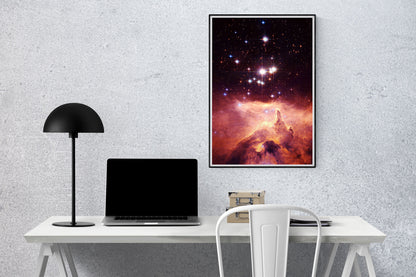 Nebula Cluster Art Print