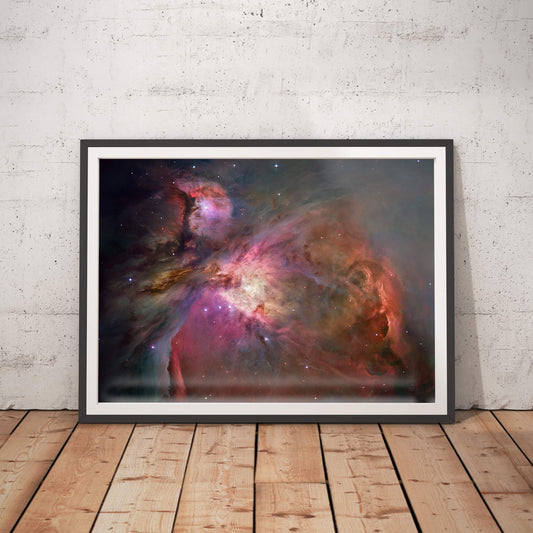 Mystic Nebula Explosion Art Print