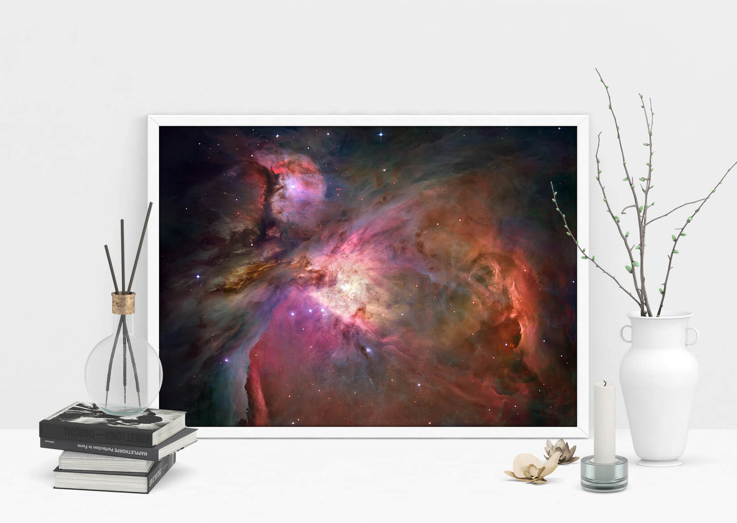 Mystic Nebula Explosion Art Print