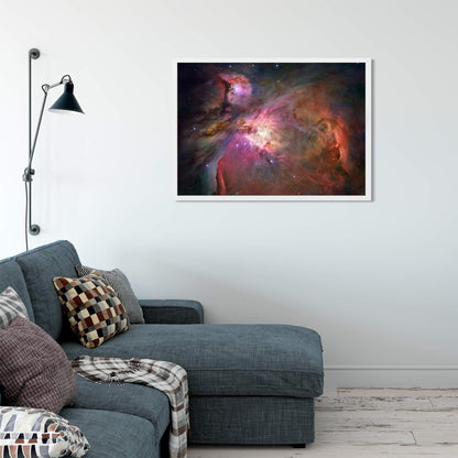 Mystic Nebula Explosion Art Print